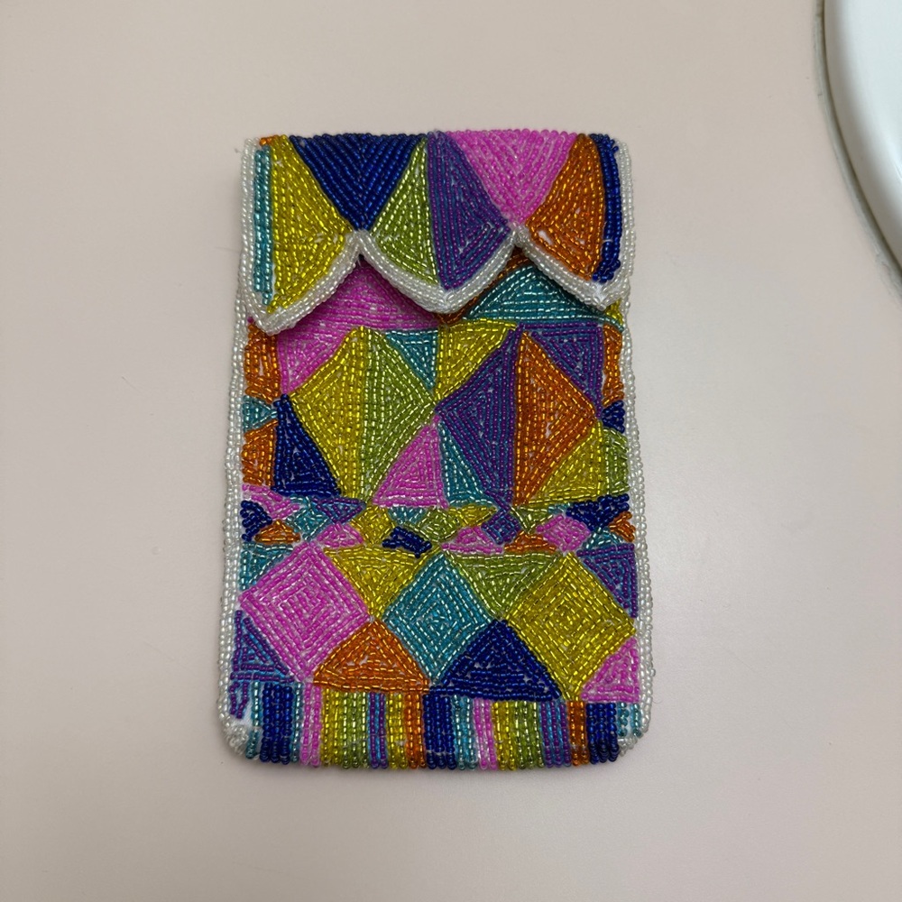 Neiman Marcus Beaded Pouch